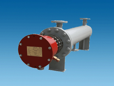 12、1200KW卧式氮气电加热器