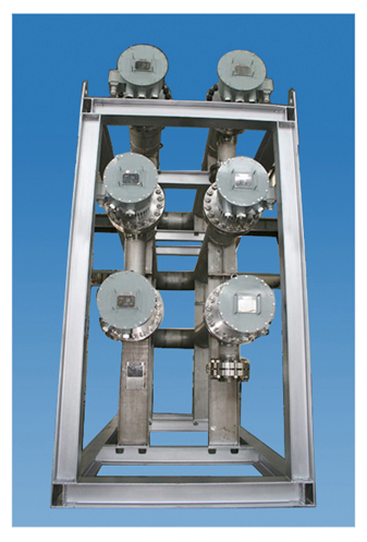 5、2420KW四氯化硅+氢气电加热器